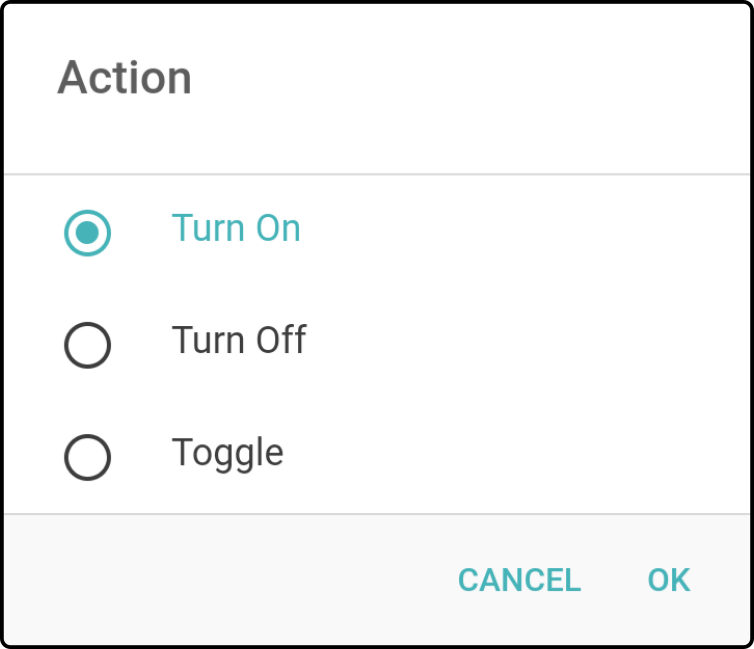 domoticsactionsettings deviceoptions